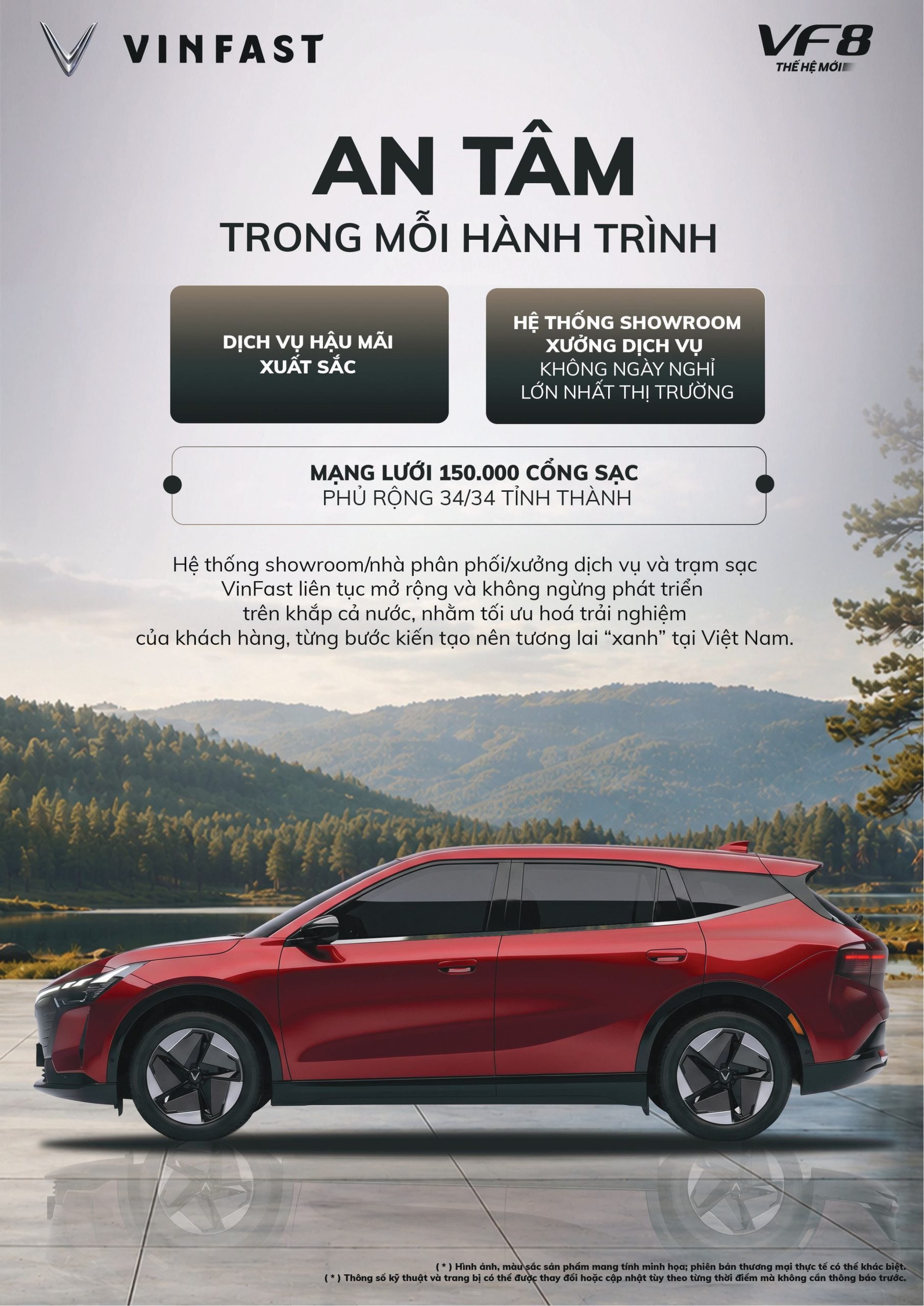 bảng màu xe vinfast vf8 moi 2026