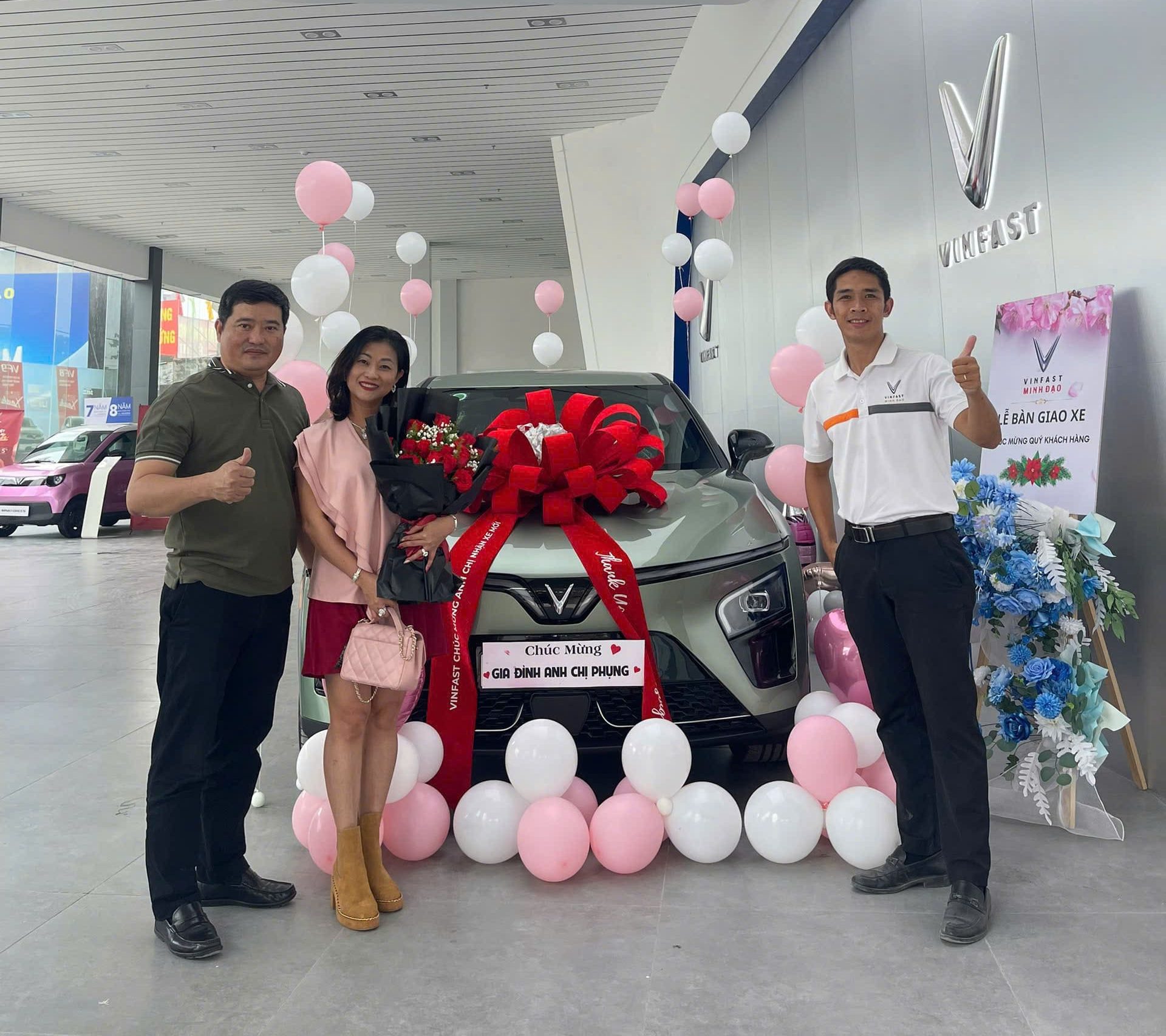 lễ giao xe vinfast hà huy giáp quận 12