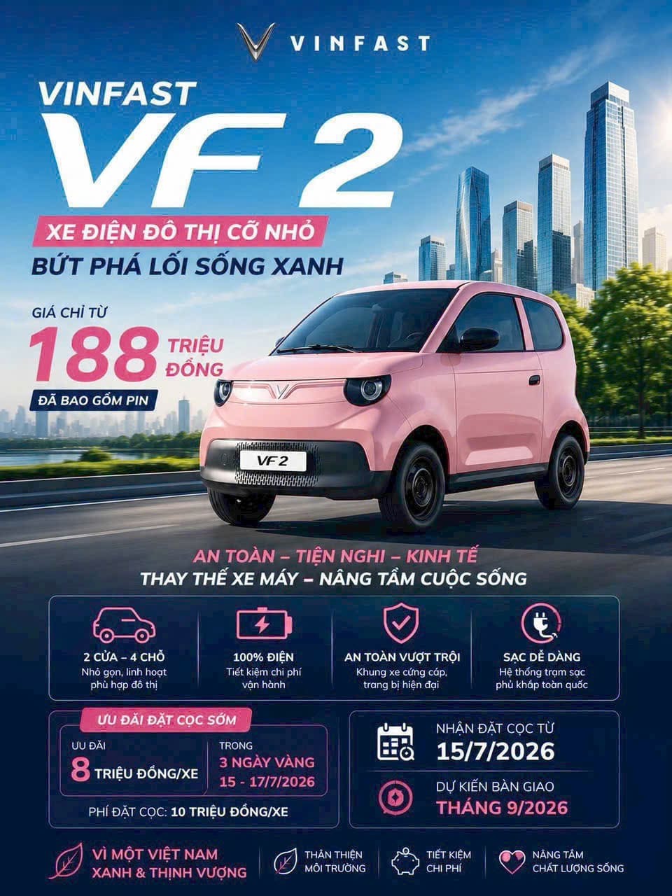 vinfast vf2 phạm văn đồng