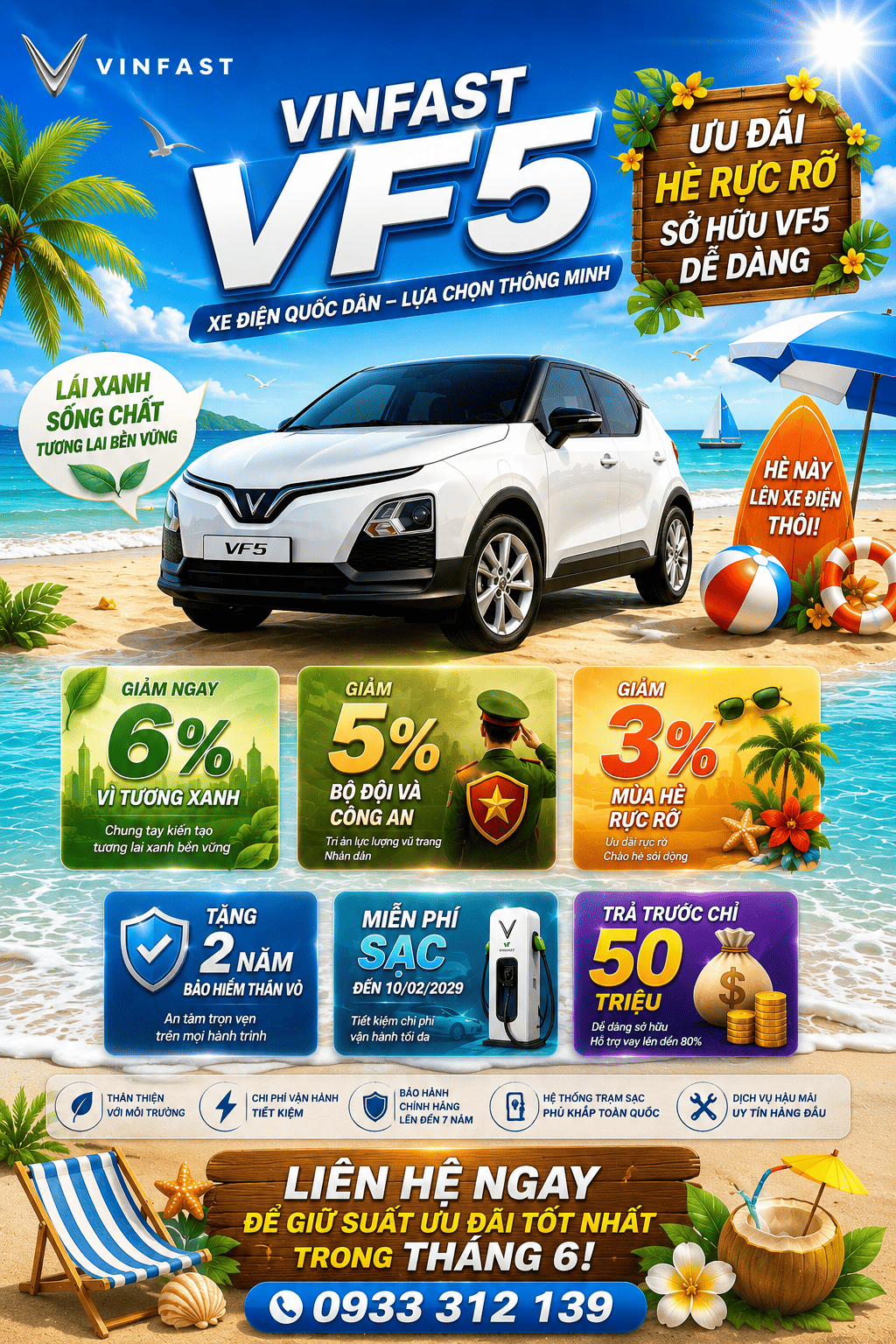 Ưu Đãi Đặc Biệt Khi Mua VF 5