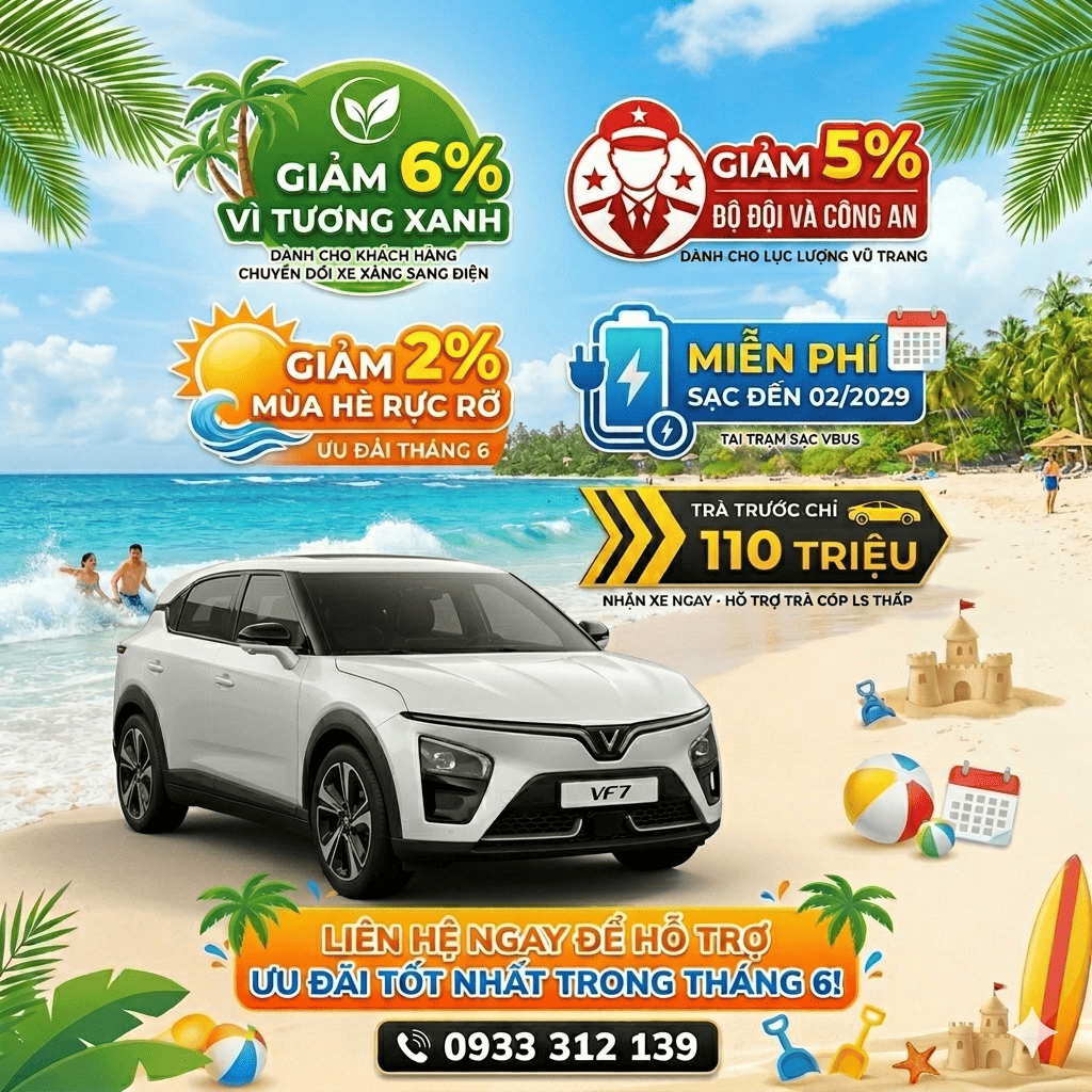 Ưu Đãi Khi Mua VF 7