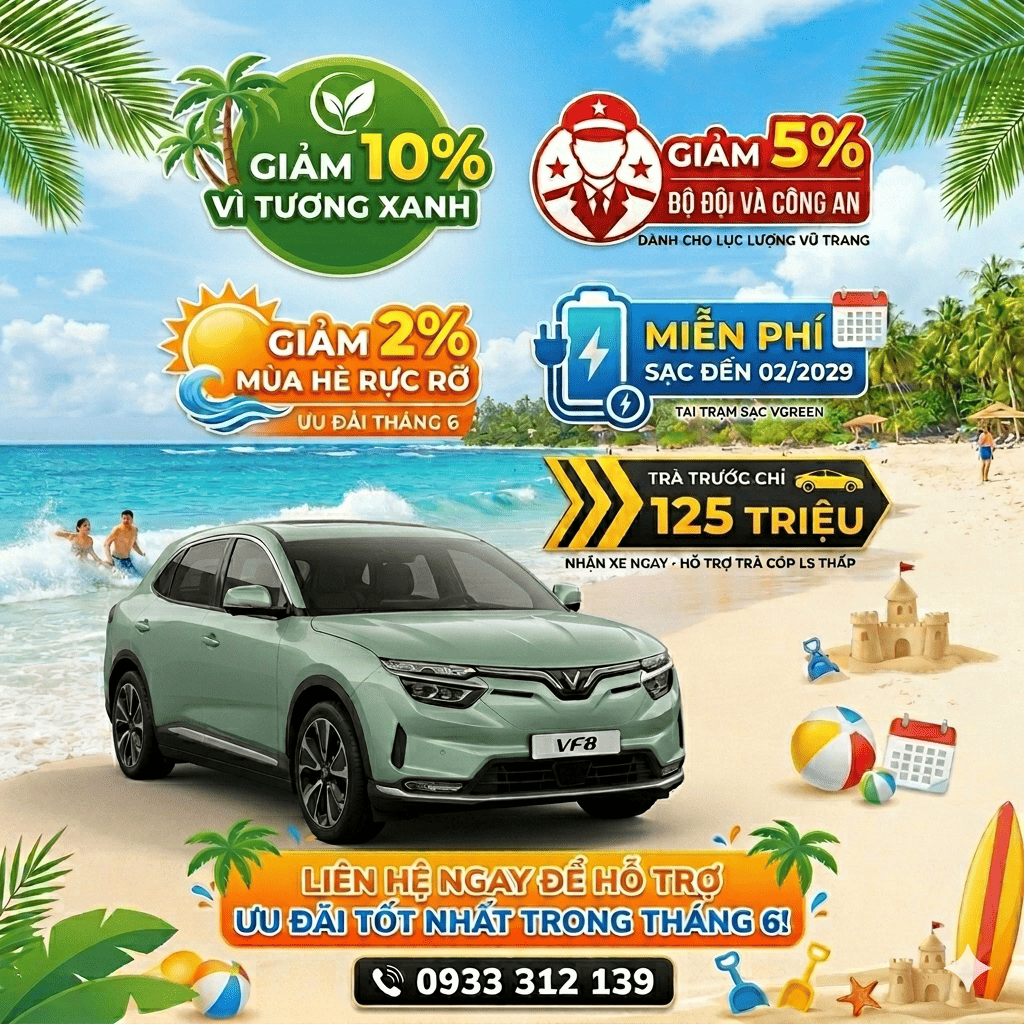 Ưu Đãi Đặc Biệt Dành Cho VF 8