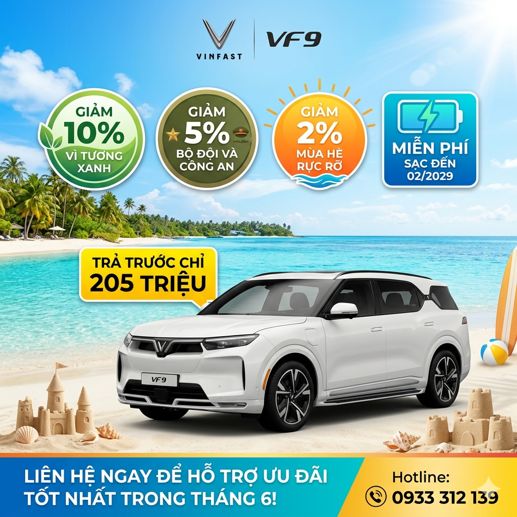 Ưu Đãi VIP Cho Chủ Nhân VF 9