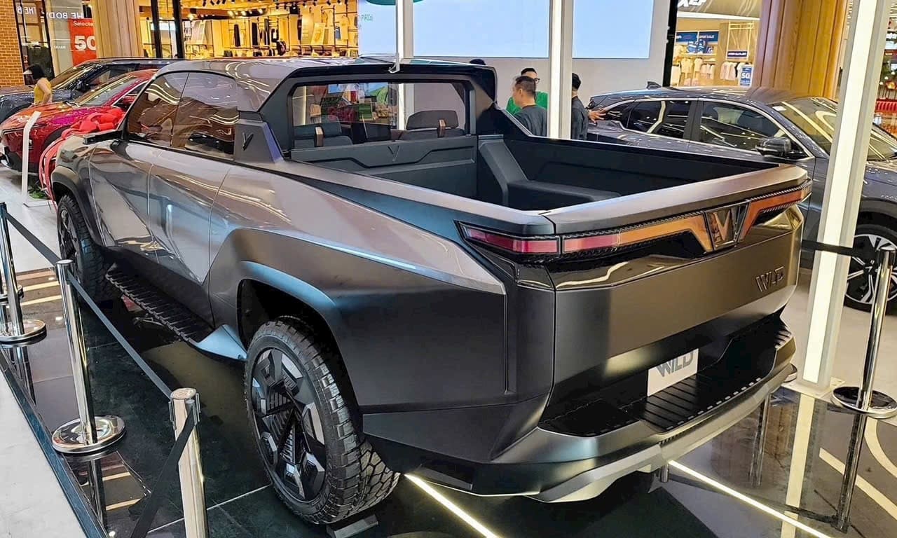 duoi xe vf wild bán tải